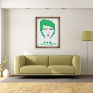 Tablou inramat - Daisy de Villeneuve - Ziua Sf. Patricks, 70 x 90 cm - Img 2