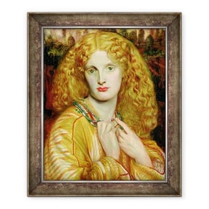 Tablou inramat - Dante Gabriel Charles Rossetti - Elena din Troia, 50 x 60 cm