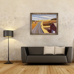 Tablou inramat - David Arsenault - Camere, 70 x 90 cm - Img 2