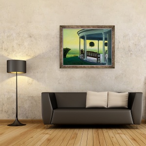 Tablou inramat - David Arsenault - Joshua pe mare, 70 x 90 cm - Img 2