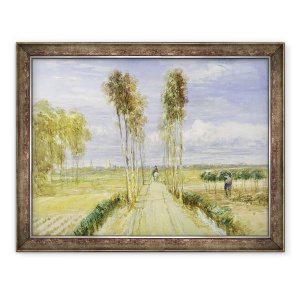 Tablou inramat - David Cox - Bulevardul Plop, 70 x 90 cm