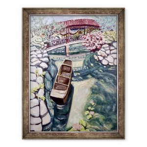 Tablou inramat - Deborah Eve Alastra - Lansu Canoe, 70 x 90 cm