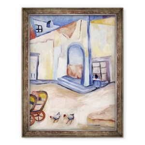Tablou inramat - Deborah Eve Alastra - Street Corner Guanajuato, 60 x 80 cm