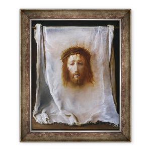 Tablou inramat - Domenico Fetti - Valul Veronicai, 50 x 60 cm
