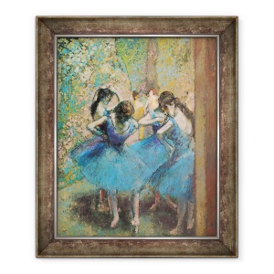 Tablou inramat - Edgar Degas - Dansatoare in albastru, 70 x 85 cm