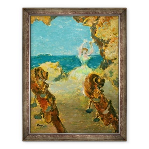 Tablou inramat - Edgar Degas - Dansatorul de balet, 70 x 90 cm