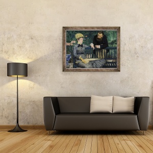 Tablou inramat - Edouard Manet - in Conservator, 70 x 90 cm - Img 2