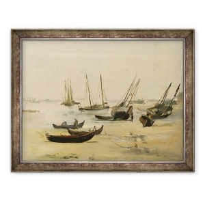 Tablou inramat - Edouard Manet - Plaja, 70 x 90 cm