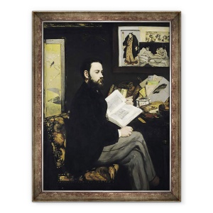 Tablou inramat - Edouard Manet - Portret De Emile Zola 1840-1902 1868, 70 x 90 cm