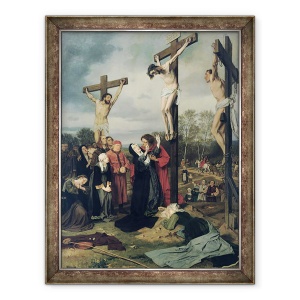 Tablou inramat - Eduard Karl Franz von Gebhardt - Crucifixion, 60 x 80 cm