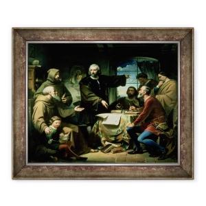 Tablou decorativ înrămat Cristofor Columb