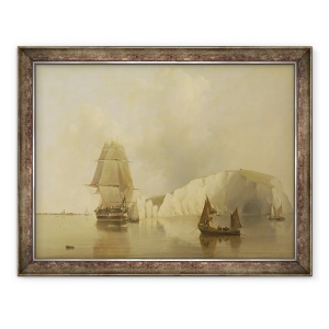 Tablou inramat - Edward William Cooke - De pe Ace, 70 x 90 cm