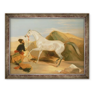 Tablou inramat - Edwin Landseer - Armasarul Arabe, 70 x 90 cm