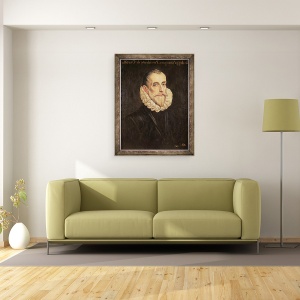 Tablou inramat - El Domenico Greco - Don Rodrigo Vázquez de Arce, 60 x 80 cm - Img 2