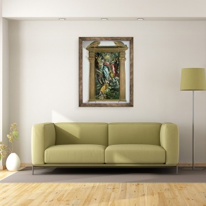Tablou inramat - El Greco - Adormirea Maicii Domnului, 60 x 80 cm - Img 2
