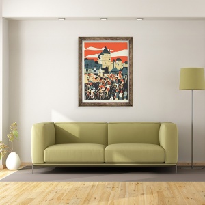 Tablou inramat - Eliza Southwood - Chateau, 70 x 90 cm - Img 2