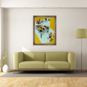 Tablou inramat - Eliza Southwood - Cursa de familie, 70 x 90 cm - Img 2