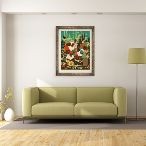 Tablou inramat - Eliza Southwood - Plantarea de copaci, 60 x 80 cm - Img 2