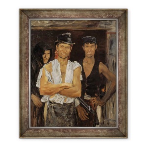 Tablou inramat - Ernst Josephson - Smiths spanioli, 70 x 85 cm