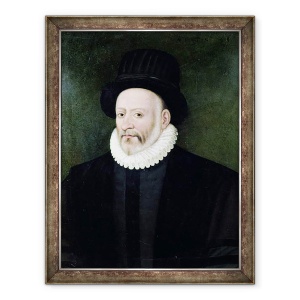 Tablou inramat - Etienne Martellange - Michel Eyquem de Montaigne 1533-92, 70 x 90 cm