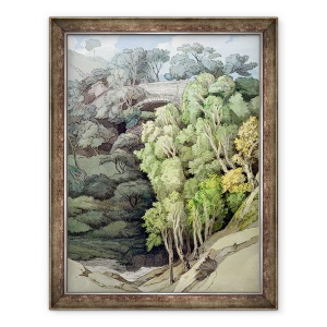 Tablou inramat - Francis Towne - Podul Diavolului, 70 x 90 cm