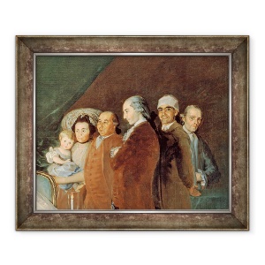 Tablou inramat - Francisco Jose de Goya y Lucientes - Familia infantului Don Luis de Borbon, 50 x 60 cm