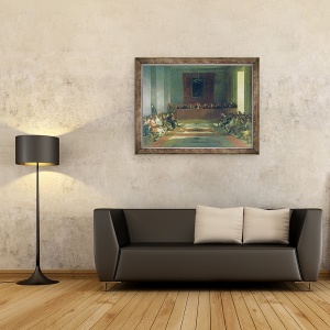 Tablou inramat - Francisco Jose de Goya y Lucientes - Junta din Filipine, 60 x 80 cm - Img 2