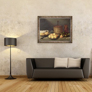 Tablou inramat - Francisco Palacios - Natura moarta cu fructe, 60 x 80 cm - Img 2