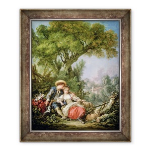 Tablou inramat - Francois Boucher - Restul, 70 x 85 cm
