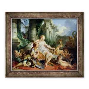 Tablou inramat - Francois Boucher - Rinaldo si Armida, 50 x 60 cm