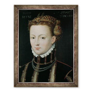 Tablou inramat - Francois Clouet - Mary Stuart 1542-87, 70 x 90 cm