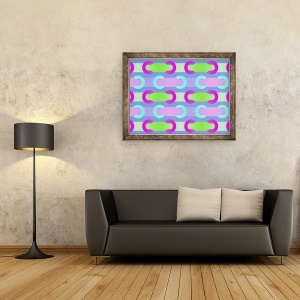 Tablou inramat - Francois Domain - bucla bucla, 2015, 70 x 90 cm - Img 2