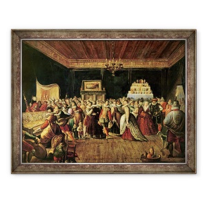 Tablou inramat - Frans Francken the Elder - O minge, 60 x 80 cm