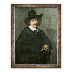 Tablou inramat - Frans Hals - Portretul unui barbat I, 70 x 90 cm