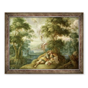 Tablou inramat - Frans II Francken - Visul lui Iacov, 60 x 80 cm