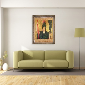 Tablou inramat - Franz von Stuck - Pallas Athena, 60 x 80 cm - Img 2
