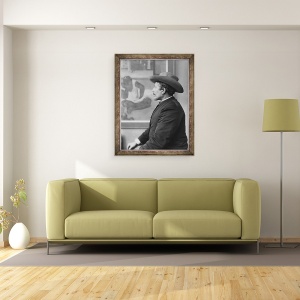 Tablou inramat - French Photographer - Paul Gauguin 1848-1903 in fata panzelor sale, 60 x 80 cm - Img 2
