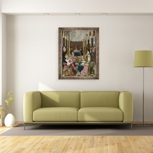 Tablou inramat - Geertgen tot Sint Jans - Sfanta rudenie, 60 x 80 cm - Img 2