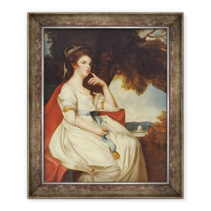 Tablou inramat - George Romney - Isabella Curwen, 70 x 85 cm