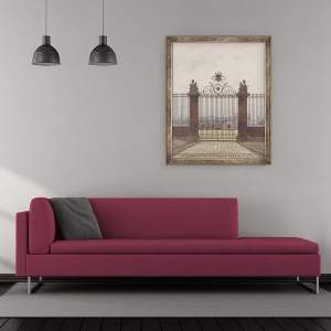 Tablou inramat - George Sidney Shepherd - Londra scena, 50 x 60 cm - Img 2