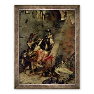 Tablou inramat - Georges Marie Rochegrosse - Andromaca, 60 x 80 cm