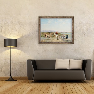 Tablou inramat - Georges Washington - Arabi la o oaza, 60 x 80 cm - Img 2