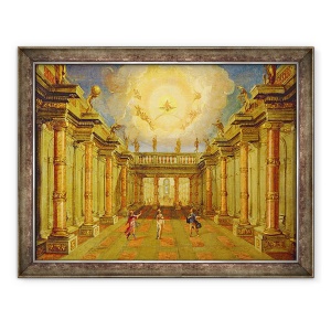Tablou inramat - Giacomo Torelli - Actul II, 60 x 80 cm