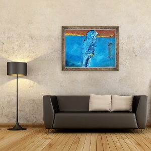 Tablou inramat - Gigi Sudbury - Blue Night Killer, 2016, 60 x 80 cm - Img 2