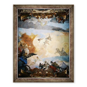 Tablou inramat - Giovanni Battista Tiepolo - Detaliu de la cursul Soarelui, 60 x 80 cm