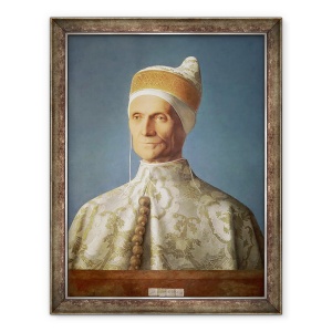 Tablou inramat - Giovanni Bellini - Leonardo Loredan 1436-1521 Doge al Venetiei din 1501-21, 60 x 80 cm