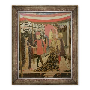 Tablou inramat - Giovanni di Ser Giovanni Scheggia - Adimari Cassone, 70 x 85 cm