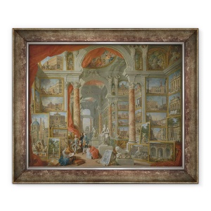 Tablou inramat - Giovanni Paolo Pannini - Roma moderna, 70 x 85 cm