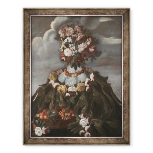 Tablou inramat - Giuseppe Arcimboldo - Primavara II, 60 x 80 cm