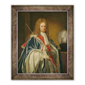 Tablou inramat - Godfrey Kneller - Robert Harley, primul conte de Oxford, 50 x 60 cm